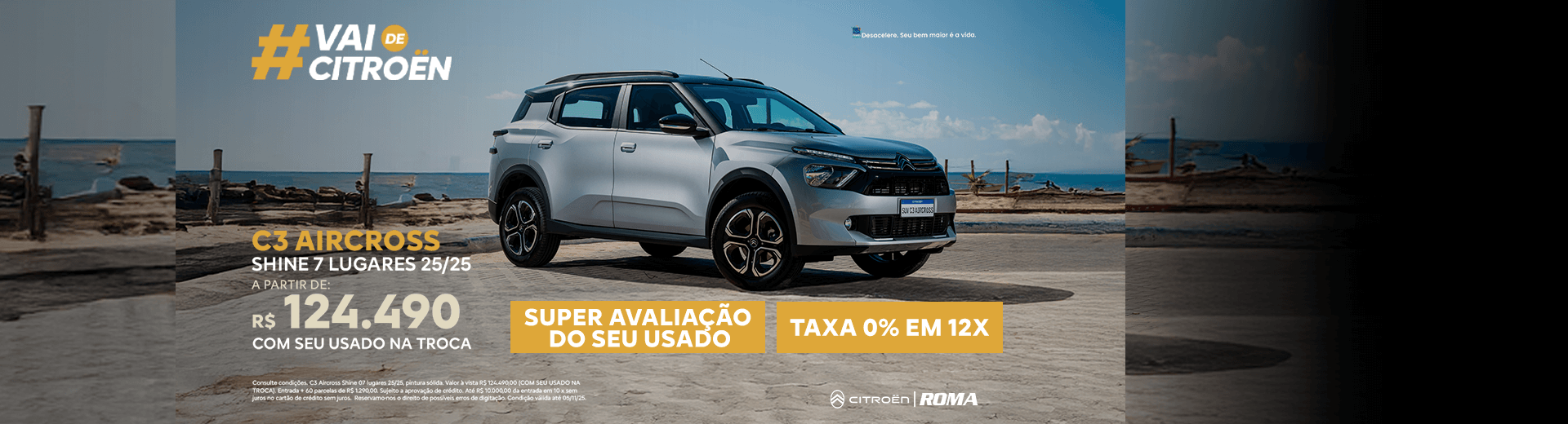 Campanha de Outubro - Aircross Shine 7 L