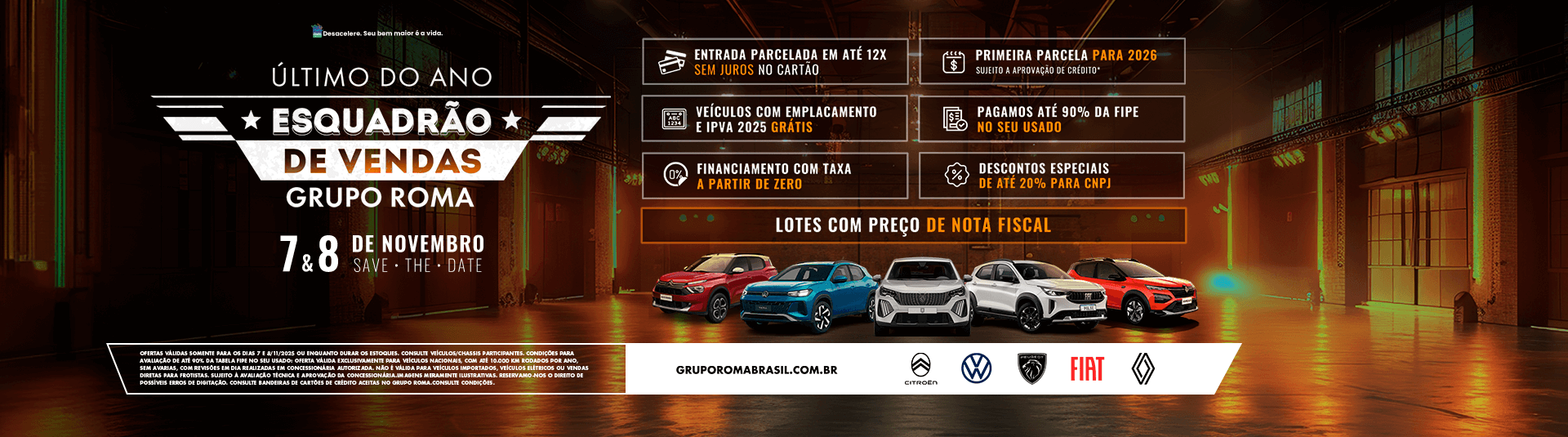 Esquadrão de vendas - Convite