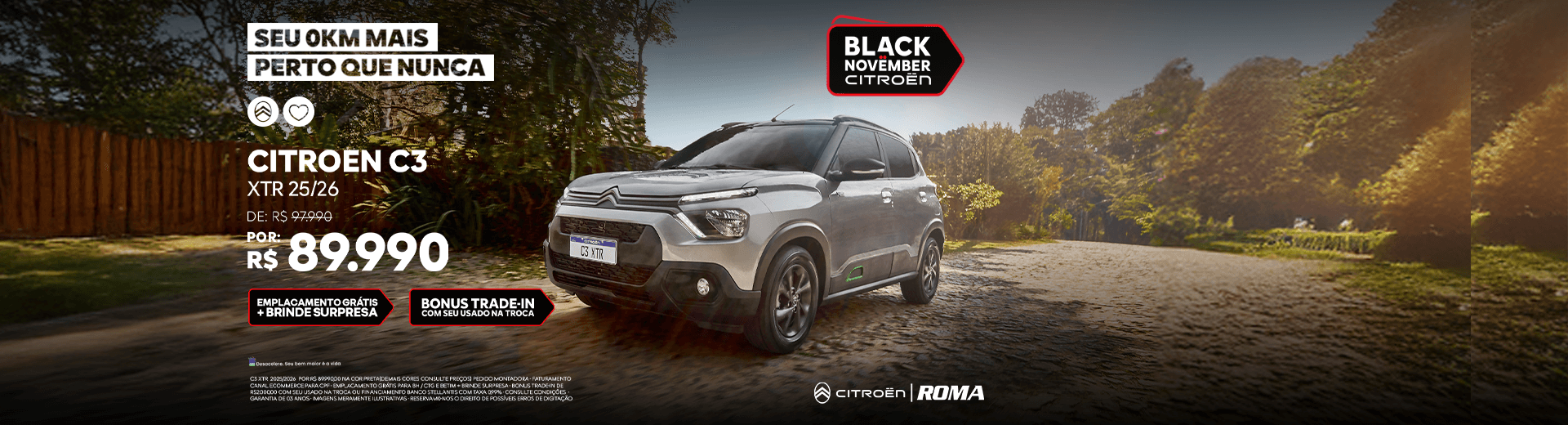 Campanha de Novembro - C3 XTR