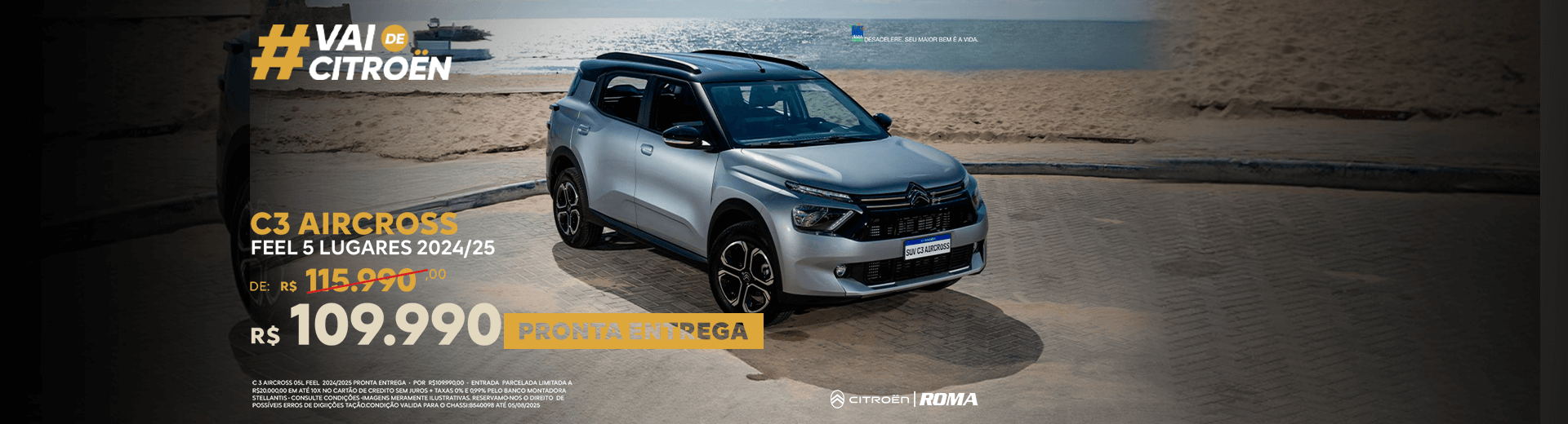 Campanha de Vendas Julho - Aircross Feel 5L