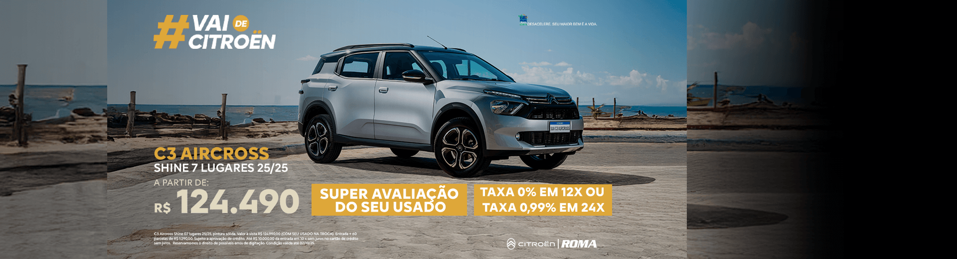 Campanha setembro - Aircross Shine 7L