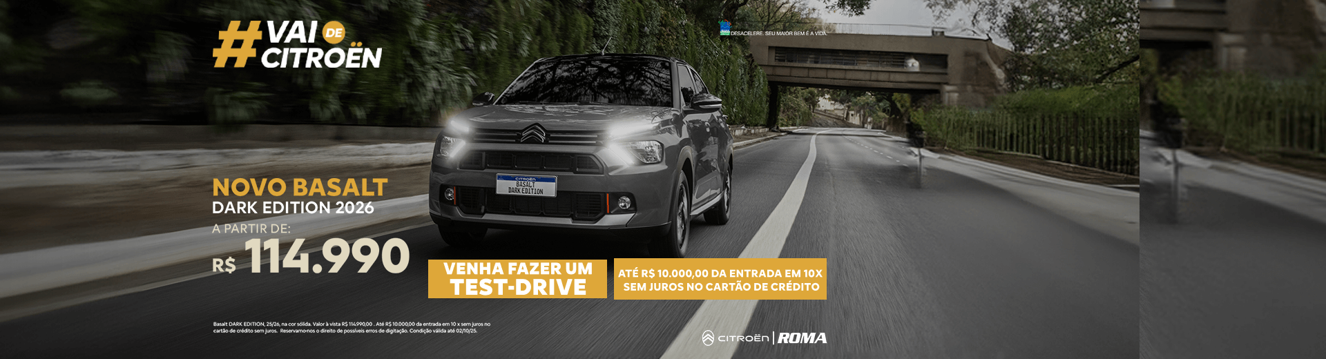 Campanha setembro - Basalt Dark Edition