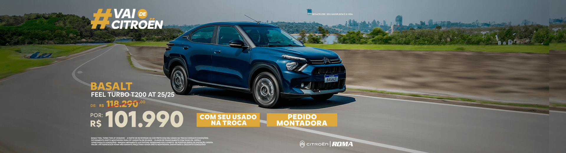 Campanha de Vendas Agosto - BASALT FEEL TURBO