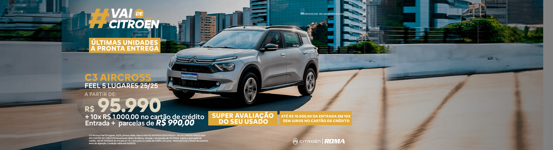Campanha de Vendas Agosto - AIRCROSS FEEL 5L