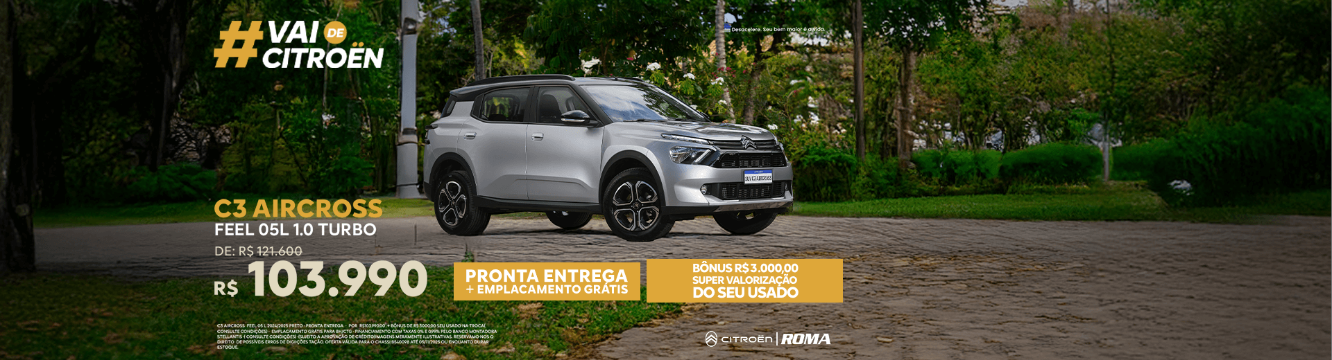 Campanha de Outubro - C3 Aircross Feel