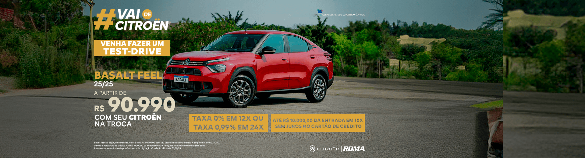 Campanha setembro - Basalt Feel