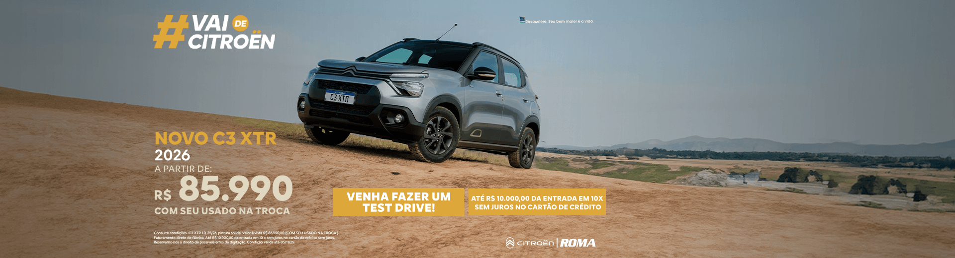 Campanha de Outubro - C3 XTR