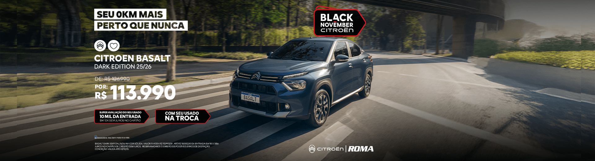 Campanha de Novembro - Basalt Dark Edition