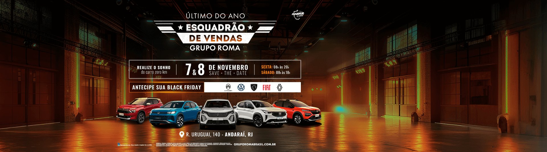 Esquadrão de vendas - Convite