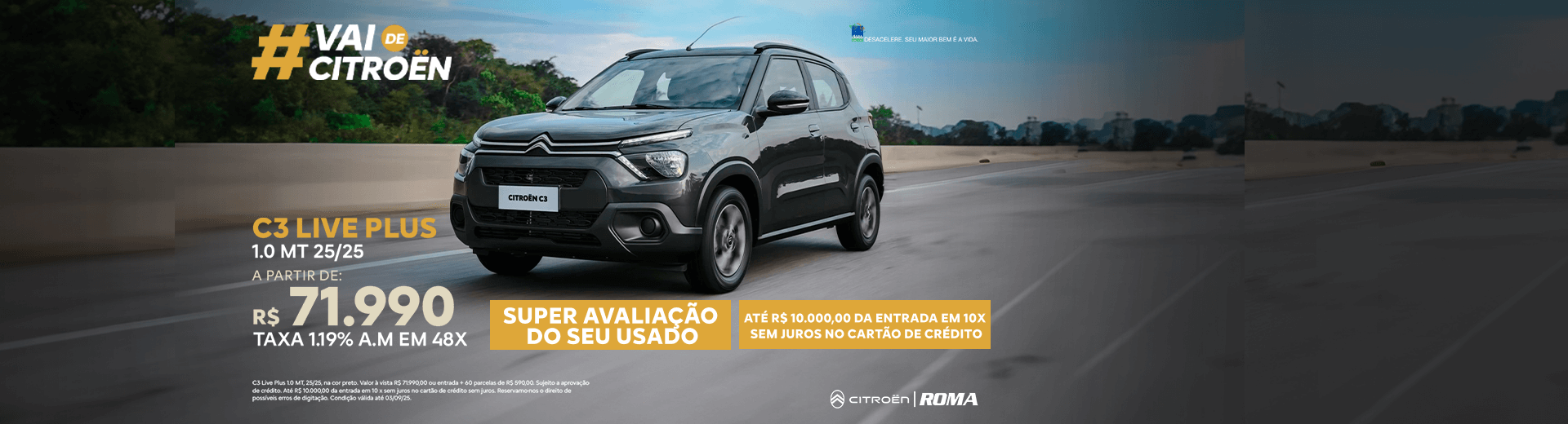 Campanha de Vendas Agosto - C3 LIVE PLUS